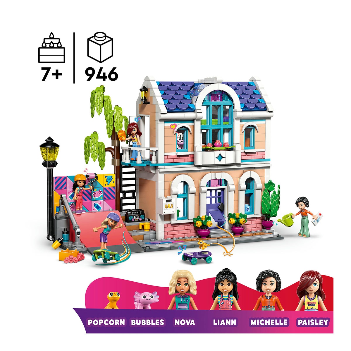 Juego de construcción Casa Familiar de Liann LEGO Friends - 42687 4