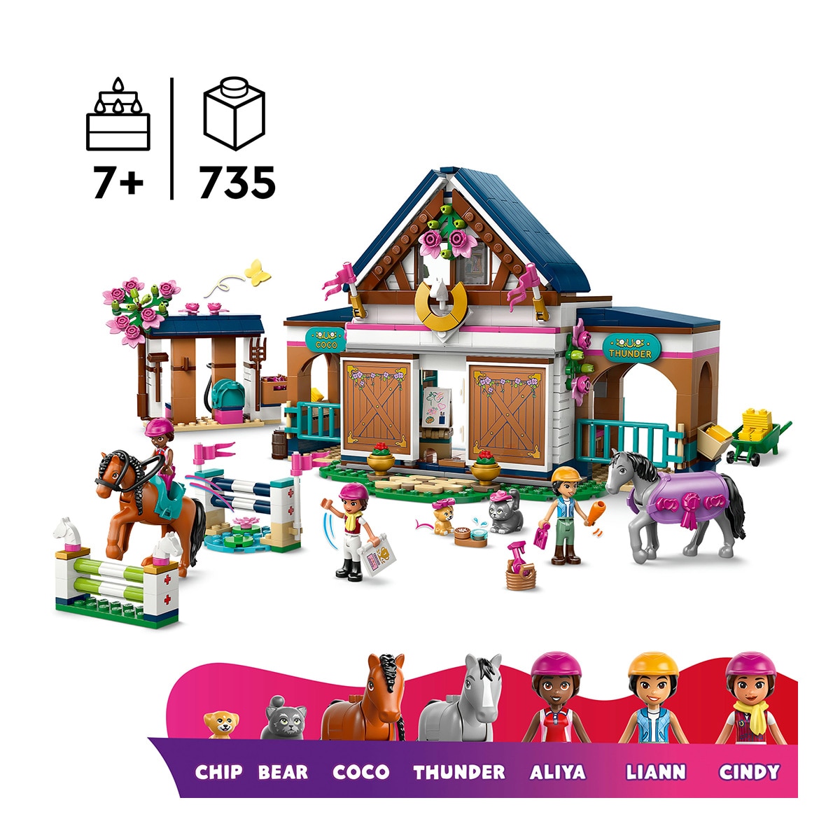 Juego de construcción Establo y Academia de Equitación LEGO Friends - 42688 3