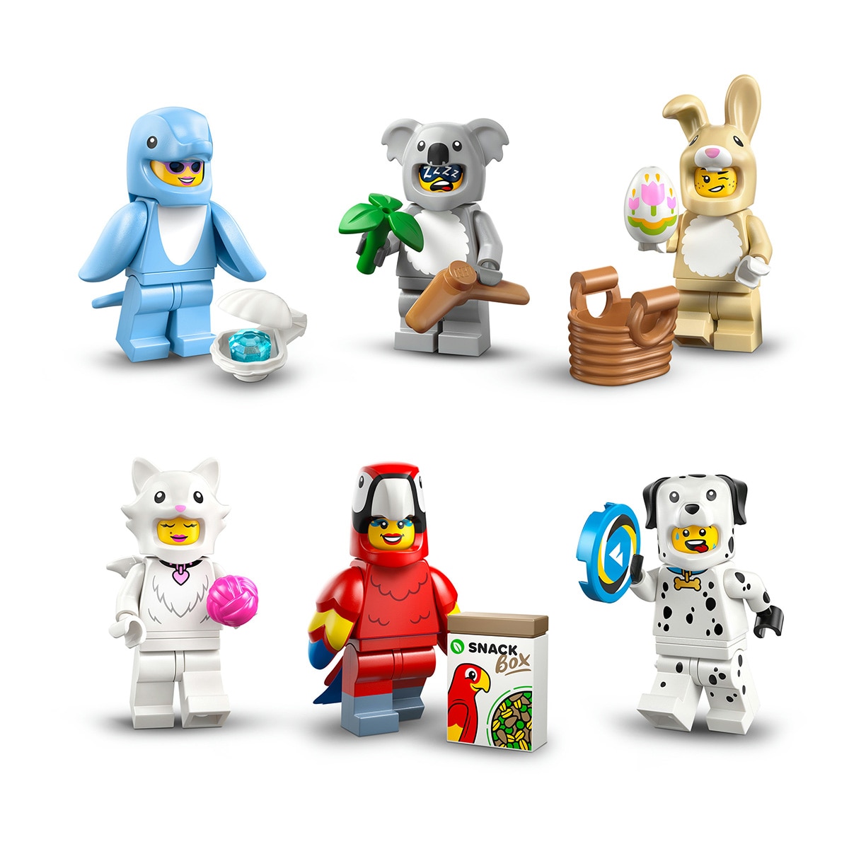 Juego de construcción 28.ª Edición: Animales LEGO Minifigures - 71051 4