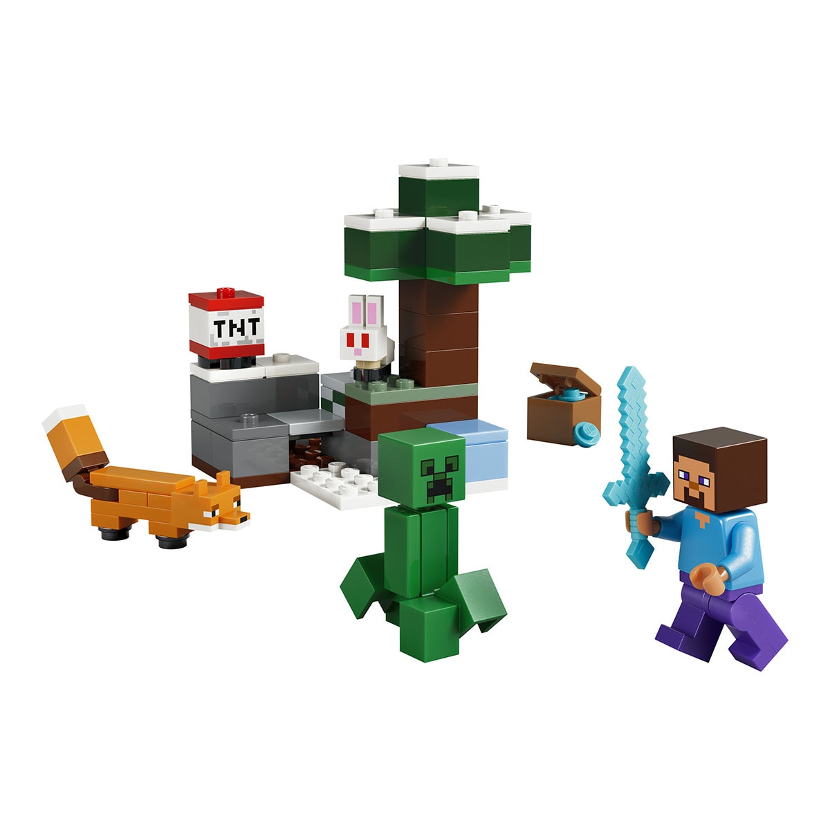 Juego de construcción La Aventura de Steve en la Taiga LEGO Minecraft - 21583 3