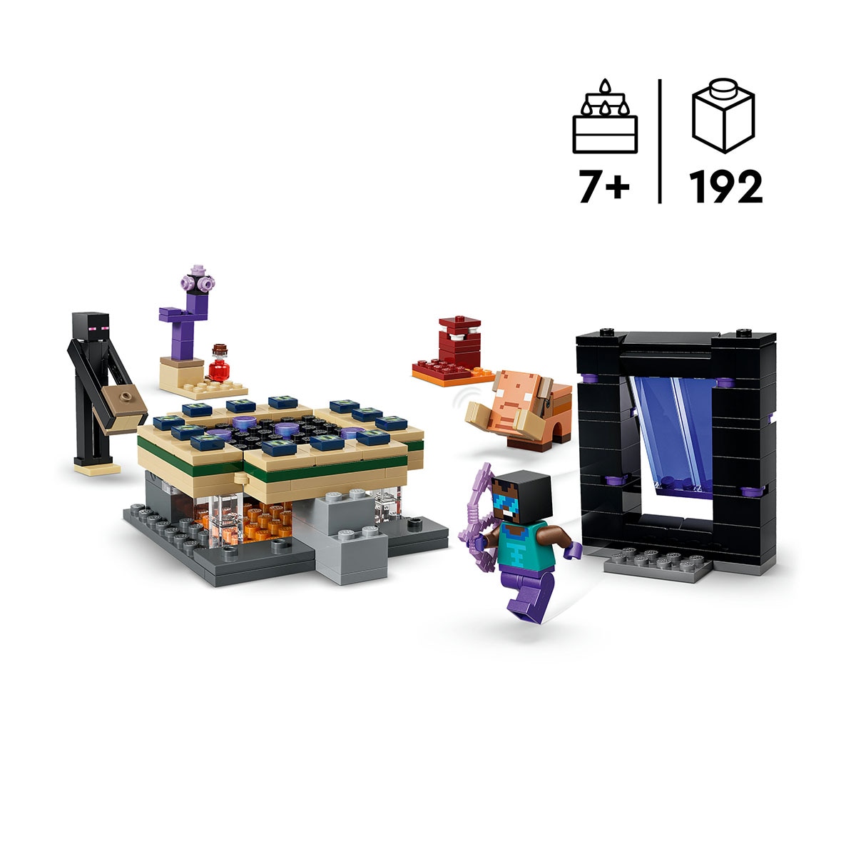 Juego de construcción El Viaje por el Nether y el Portal al End LEGO Minecraft - 21584 4