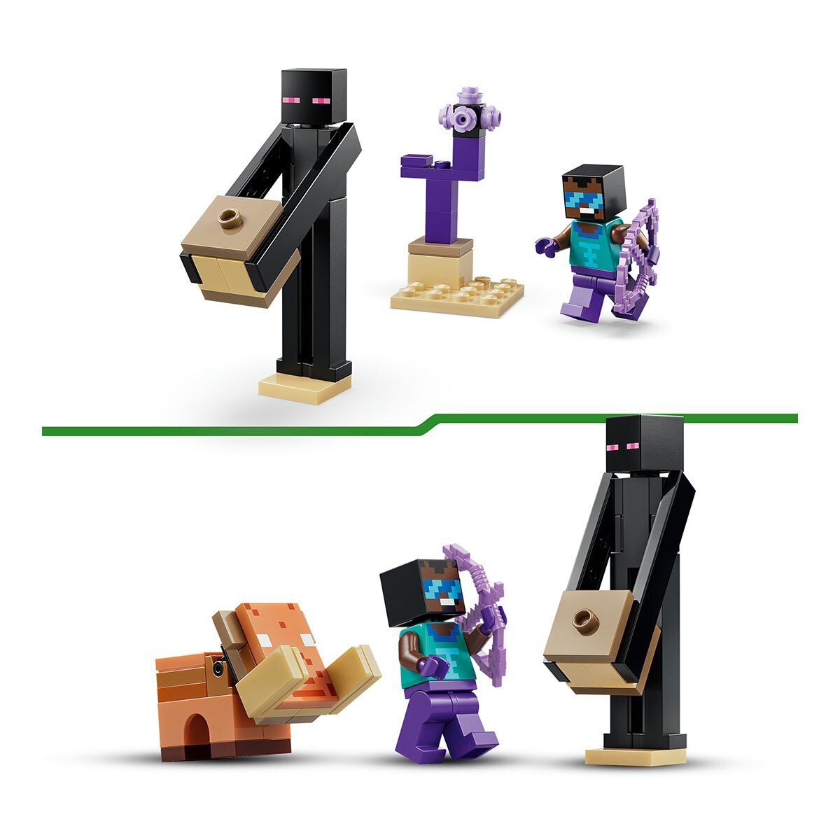 Juego de construcción El Viaje por el Nether y el Portal al End LEGO Minecraft - 21584 6
