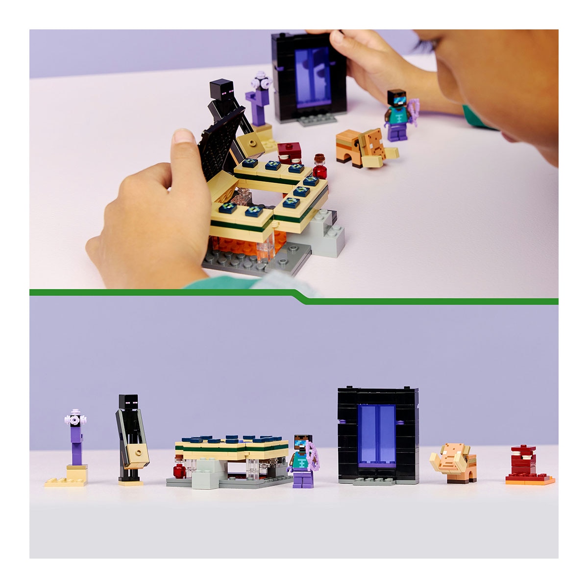 Juego de construcción El Viaje por el Nether y el Portal al End LEGO Minecraft - 21584 7