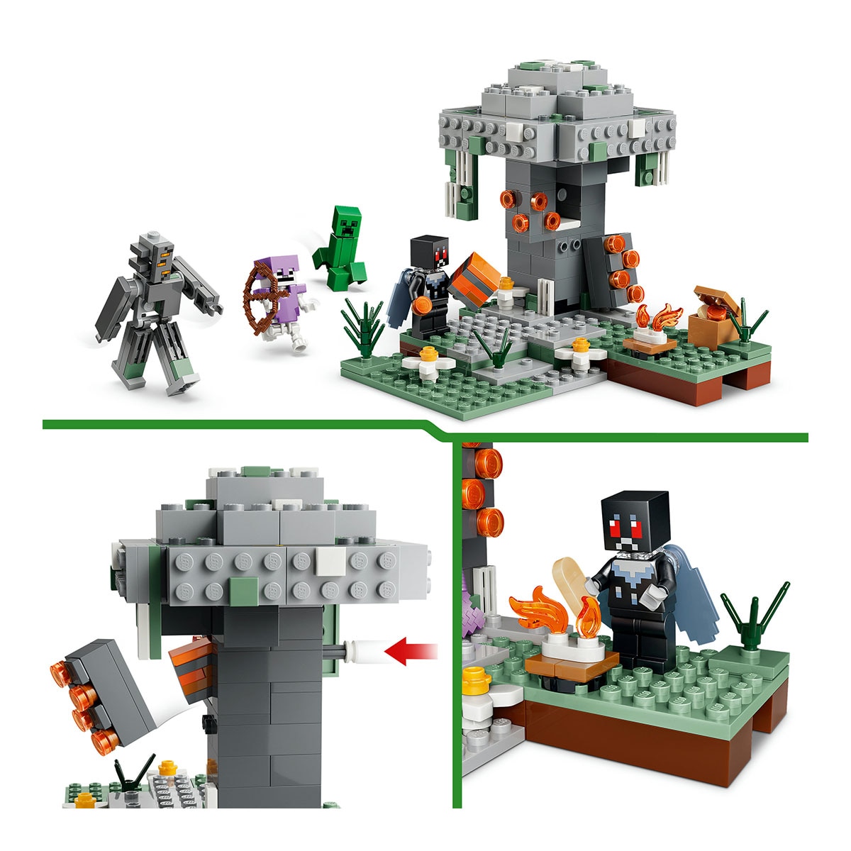 O Jardim Pálido Lego Minecraft 5