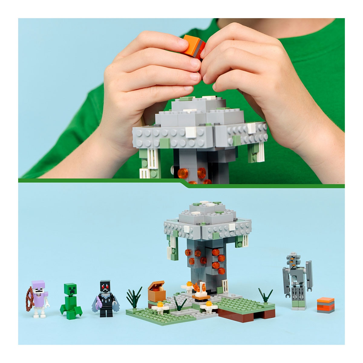 O Jardim Pálido Lego Minecraft 7