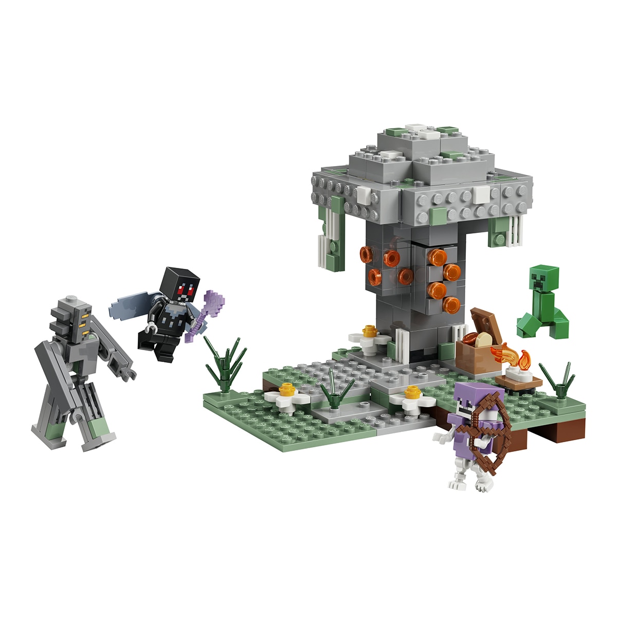 O Jardim Pálido Lego Minecraft 8