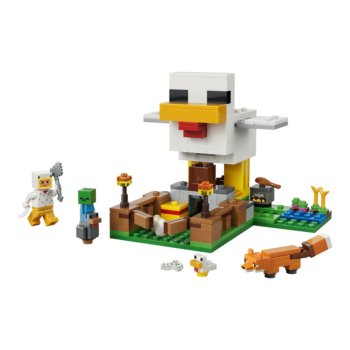 Juego de construcción La Granja de Gallinas LEGO Minecraft - 21585 7
