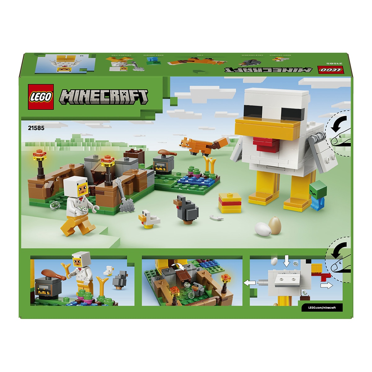 Juego de construcción La Granja de Gallinas LEGO Minecraft - 21585 8