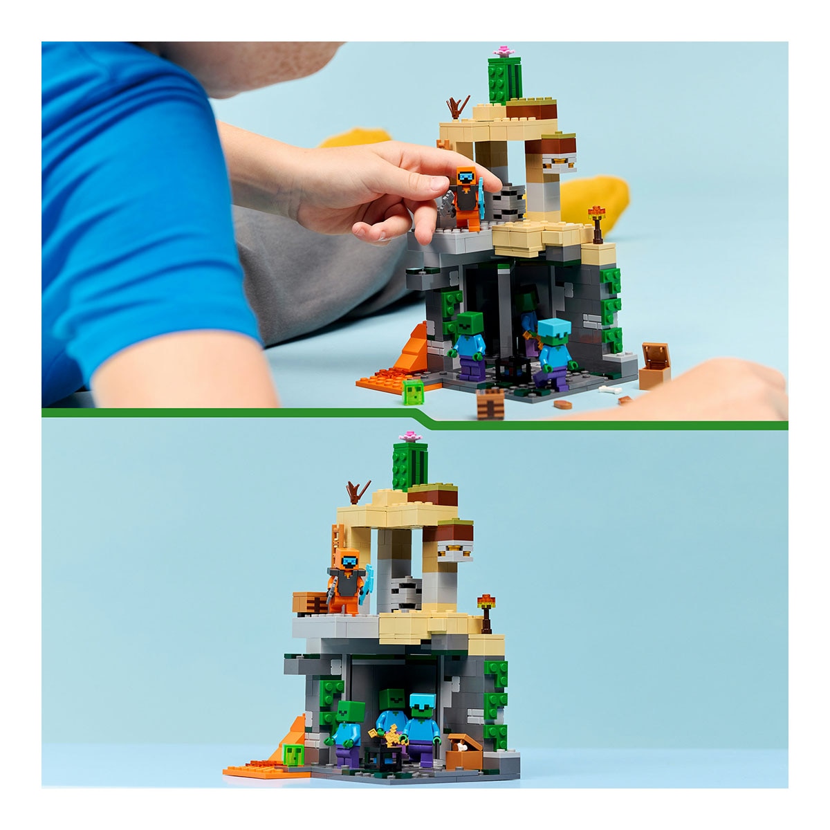 LEGO® Minecraft® Masmorra de Zombies 7