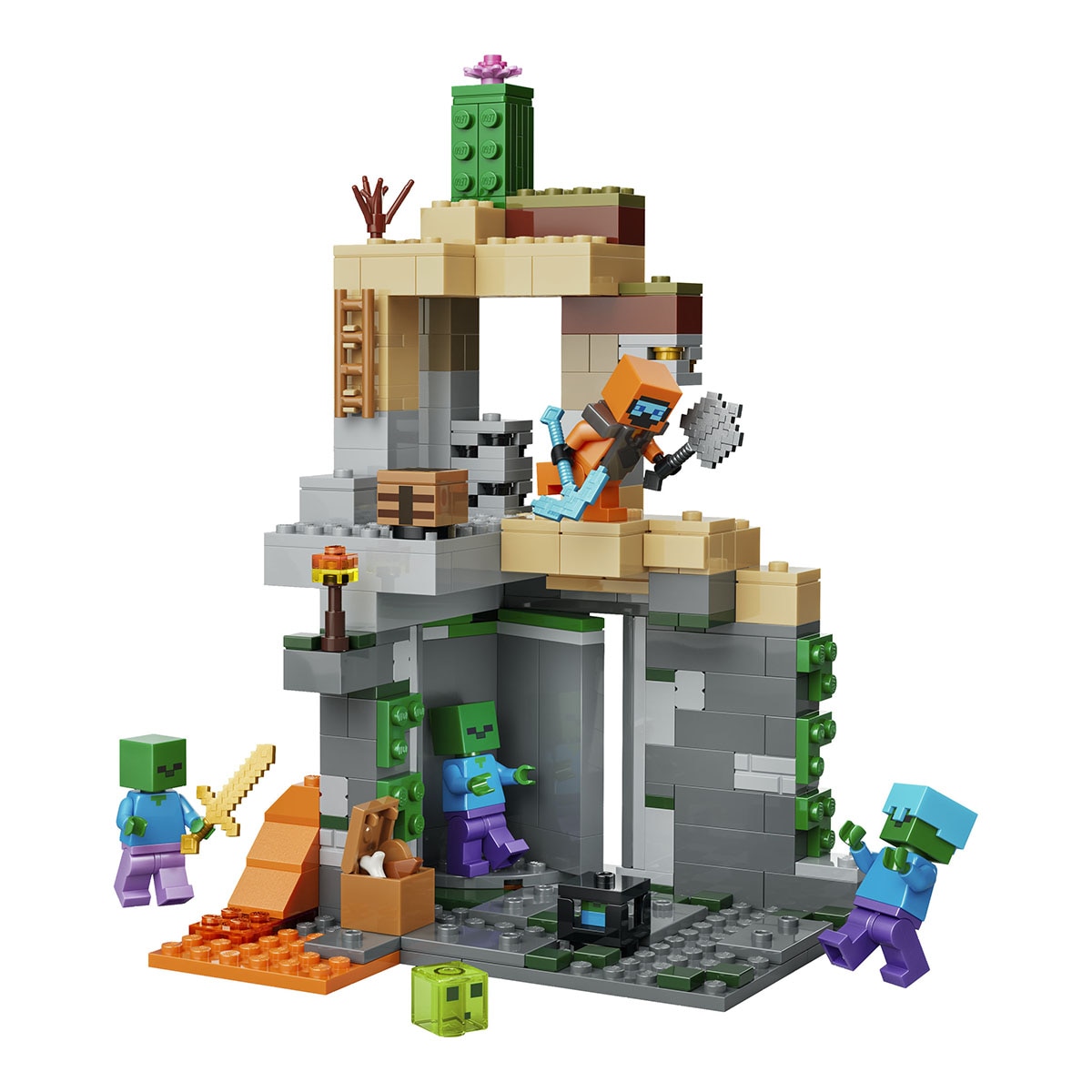 LEGO® Minecraft® Masmorra de Zombies 8