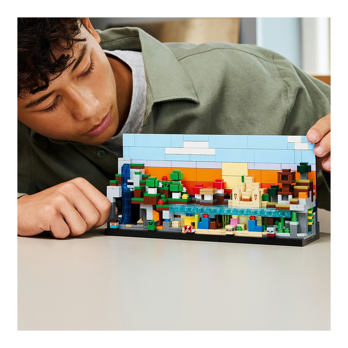 Juego de construcción Minibiomas LEGO Minecraft - 21589 3