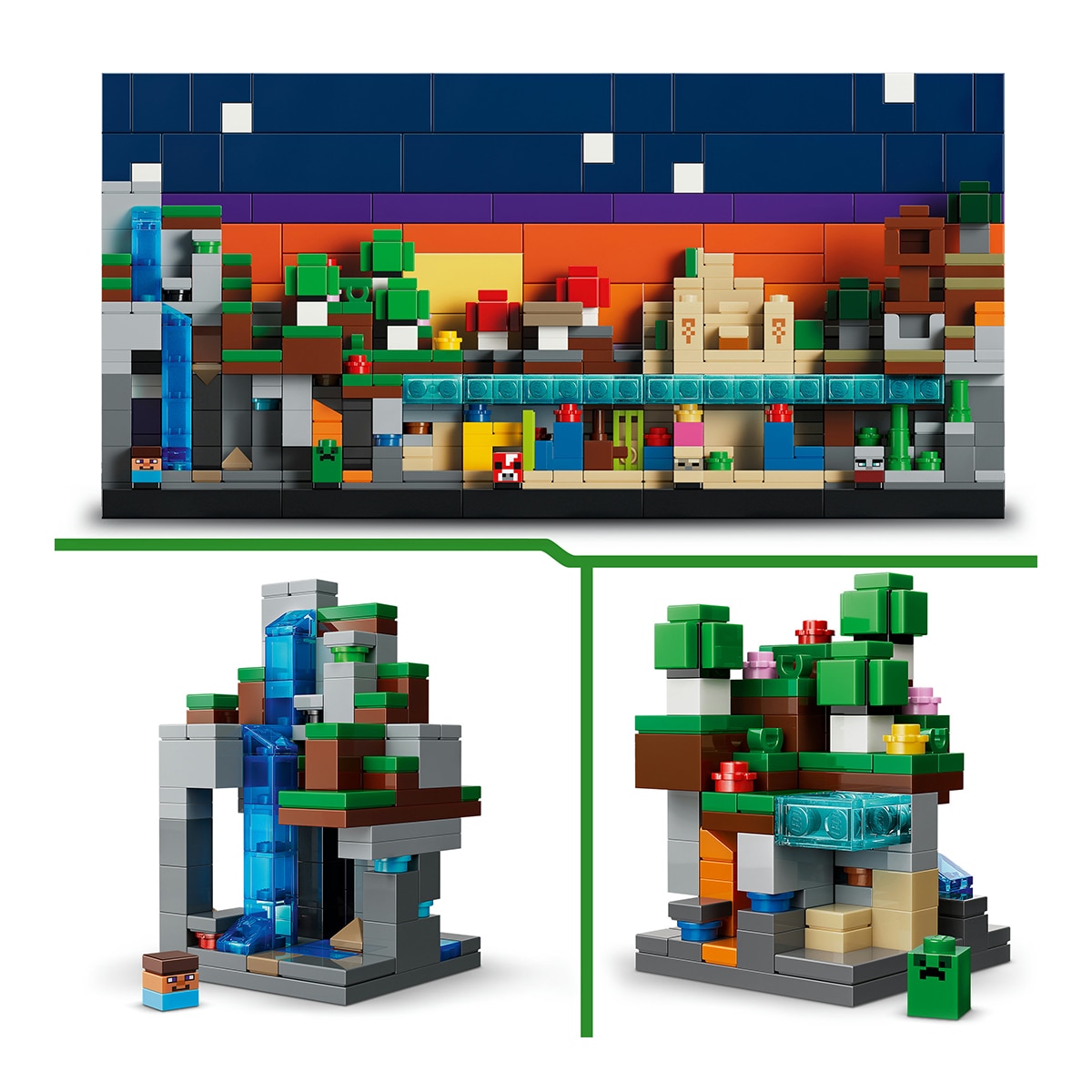 Juego de construcción Minibiomas LEGO Minecraft - 21589 5