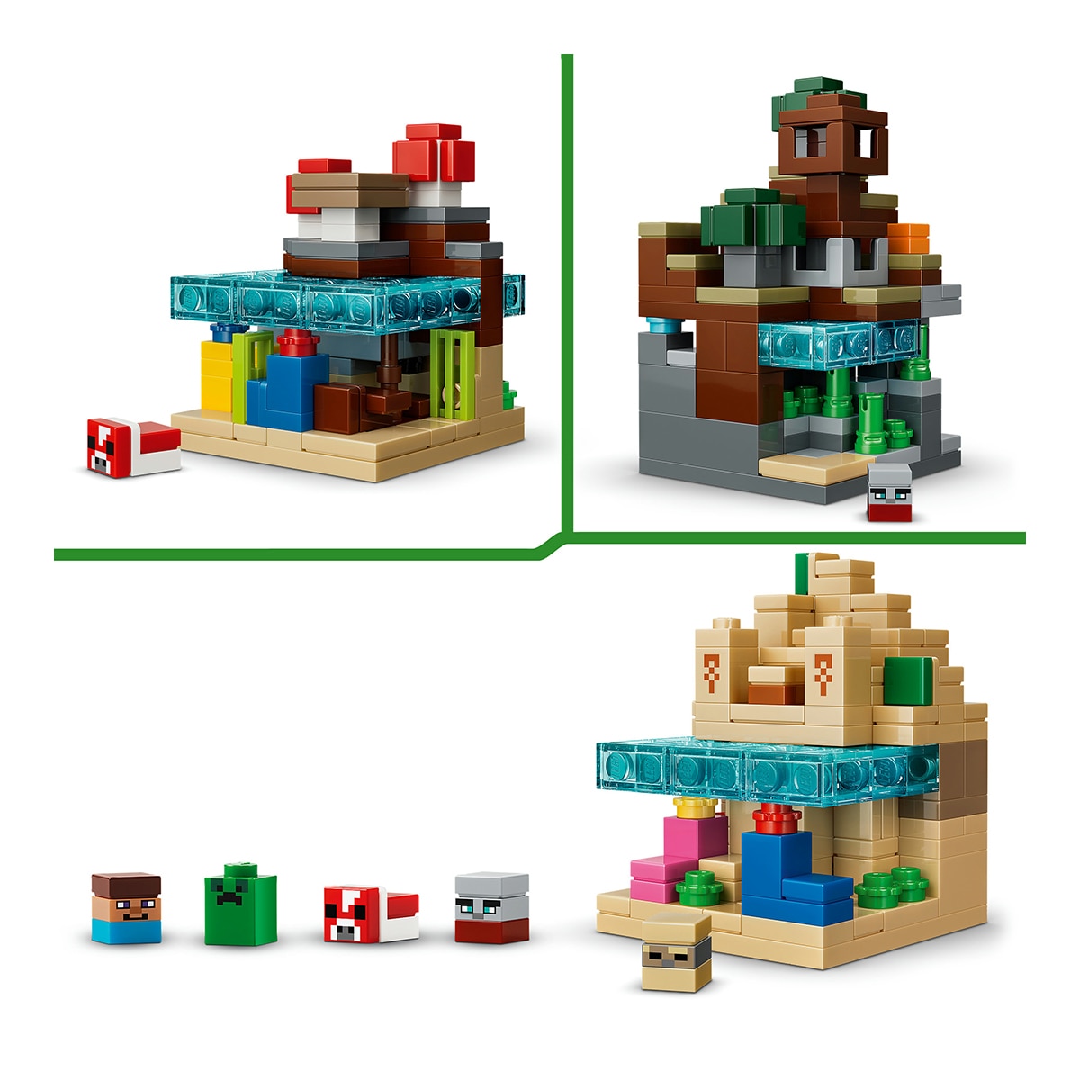 Juego de construcción Minibiomas LEGO Minecraft - 21589 6