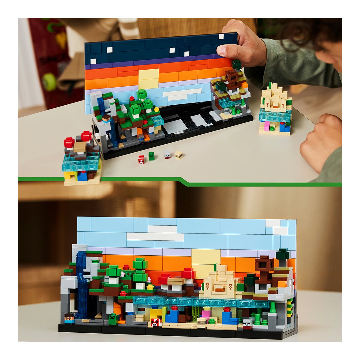 Juego de construcción Minibiomas LEGO Minecraft - 21589 7