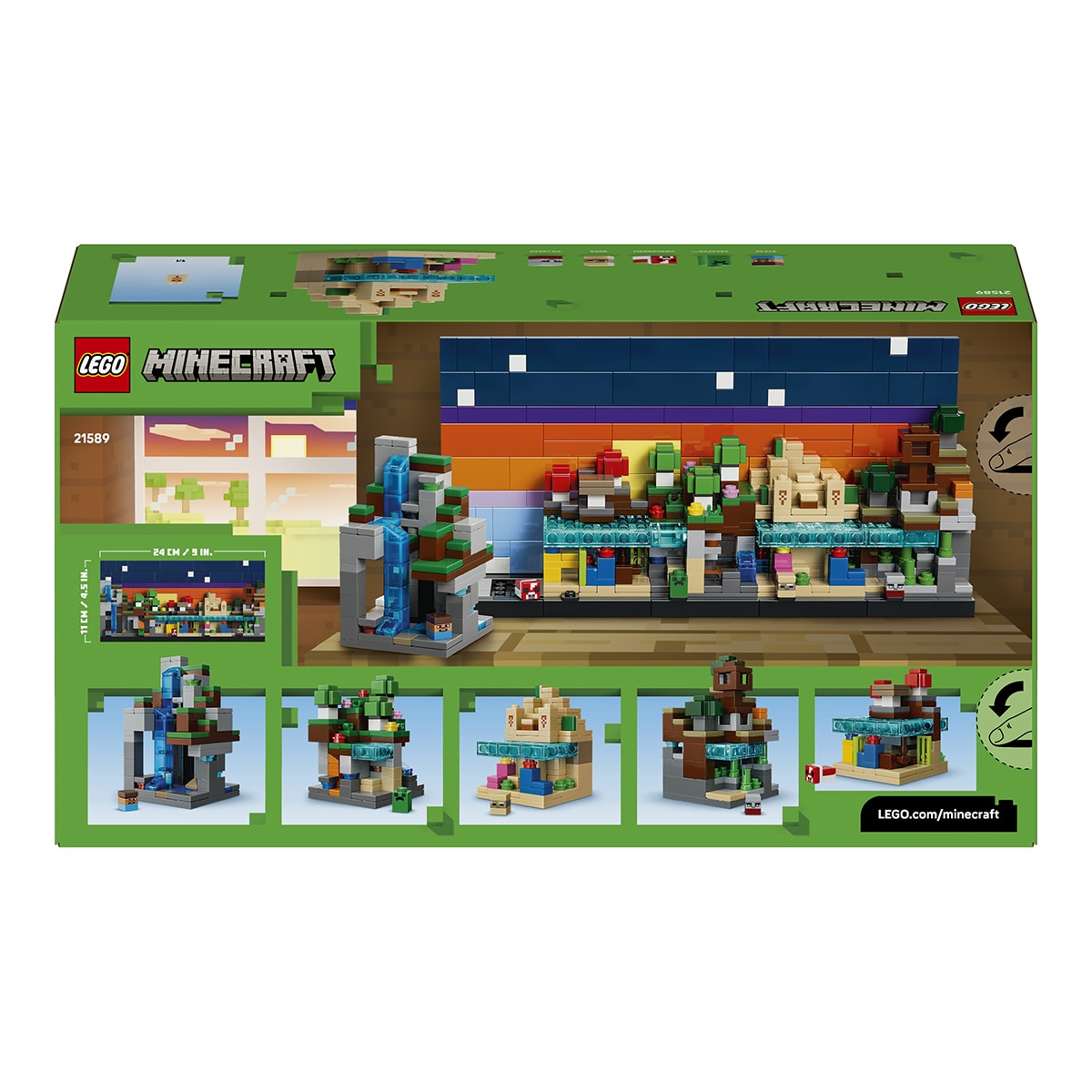 Juego de construcción Minibiomas LEGO Minecraft - 21589 9
