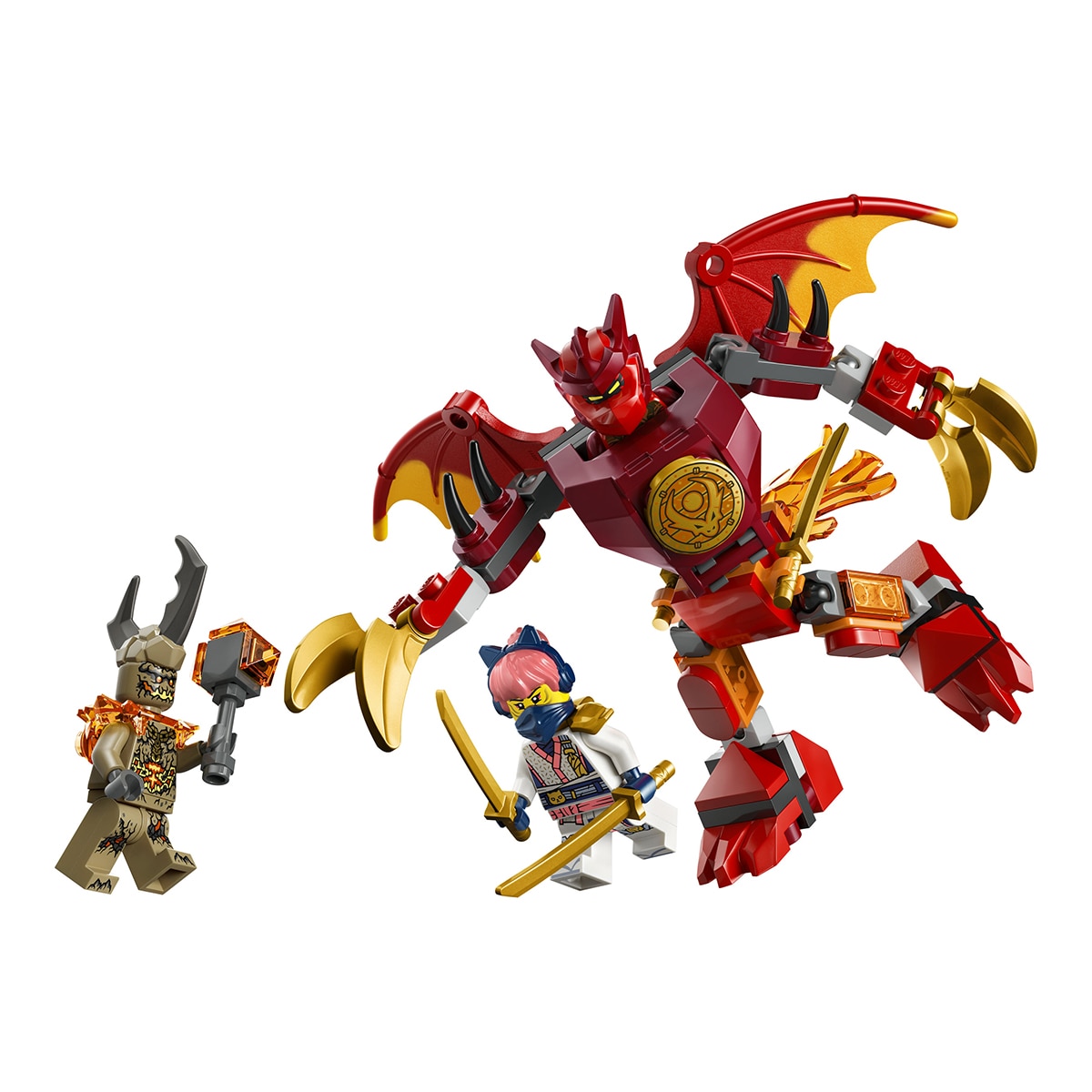 Juego de construcción Pack de Combate: Meca Dragón de Kai LEGO Ninjago - 71851 8