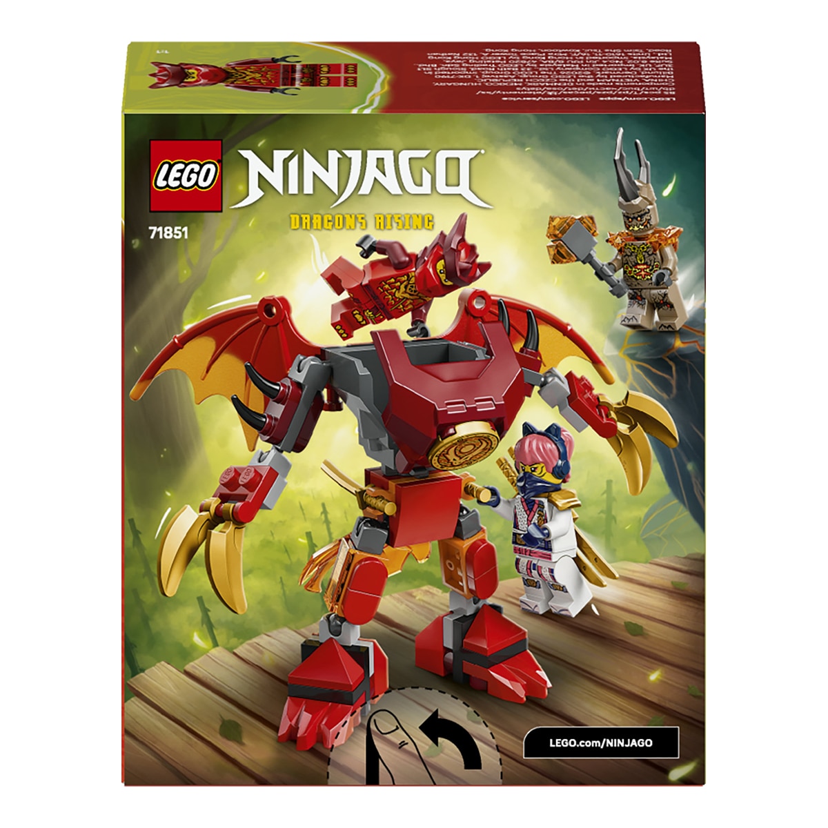 Juego de construcción Pack de Combate: Meca Dragón de Kai LEGO Ninjago - 71851 9