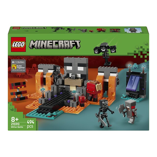 Imagen 0 de Juego de construcción La Batalla contra el Wither LEGO Minecraft - 21590
