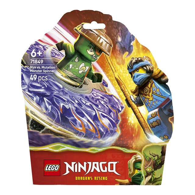 Imagen 0 de Juego de construcción Nya vs. Spinner del Monstruo Mutante LEGO Ninjago - 71849