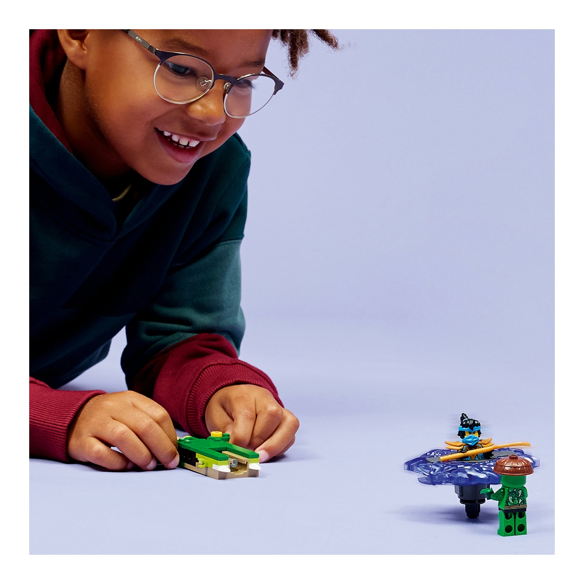 Juego de construcción Nya vs. Spinner del Monstruo Mutante LEGO Ninjago - 71849 3