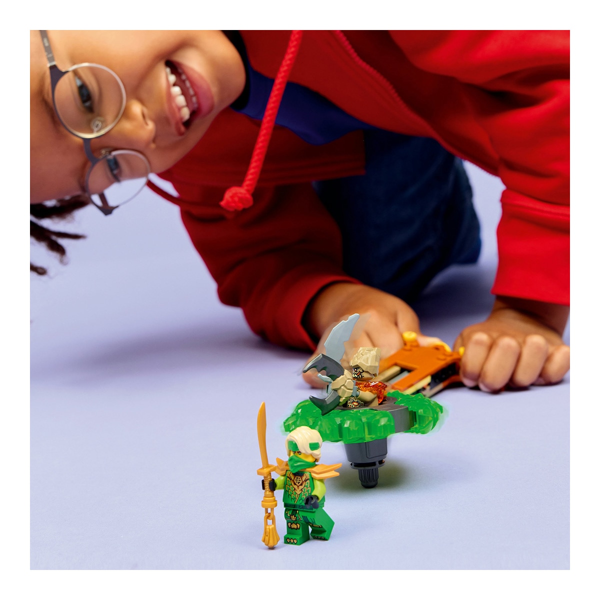 Juego de construcción Lloyd vs. Spinner del Monstruo de Tierra LEGO Ninjago - 71850 3