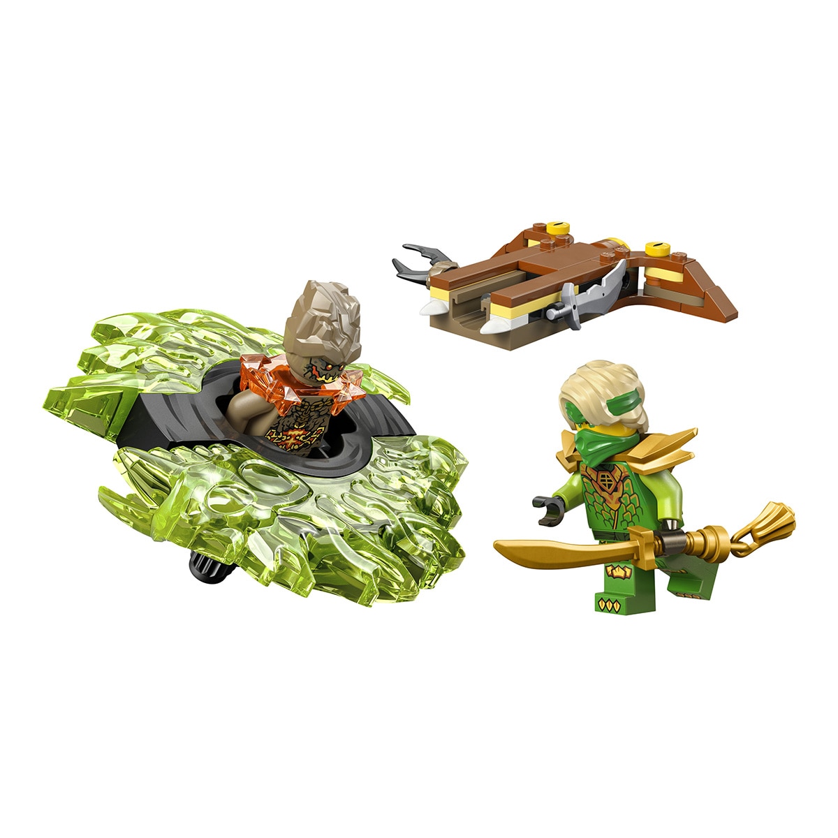 Juego de construcción Lloyd vs. Spinner del Monstruo de Tierra LEGO Ninjago - 71850 8