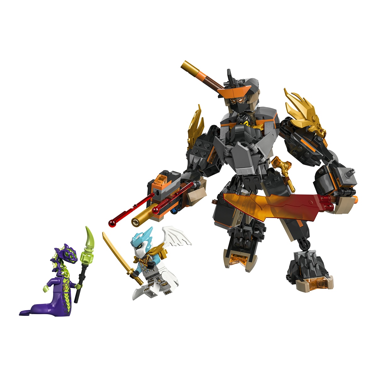 Juego de construcción Meca de Misión de Cole y Zane Dragón LEGO Ninjago - 71854 8