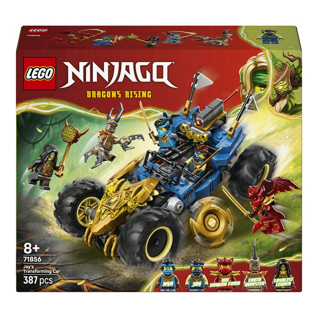 Imagen 0 de Juego de construcción Coche Transformable de Jay LEGO Ninjago - 71856