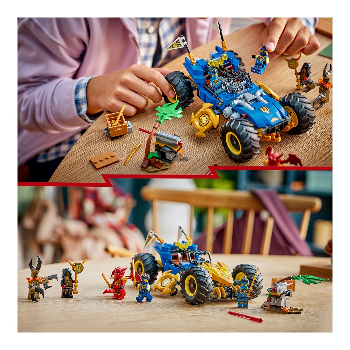 LEGO® NINJAGO® Carro Transformável do Jay 7