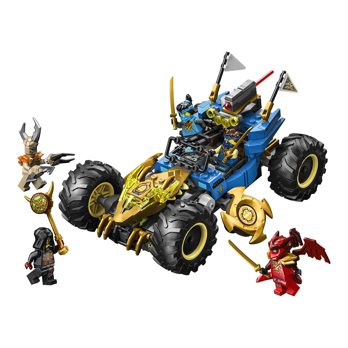 LEGO® NINJAGO® Carro Transformável do Jay 8