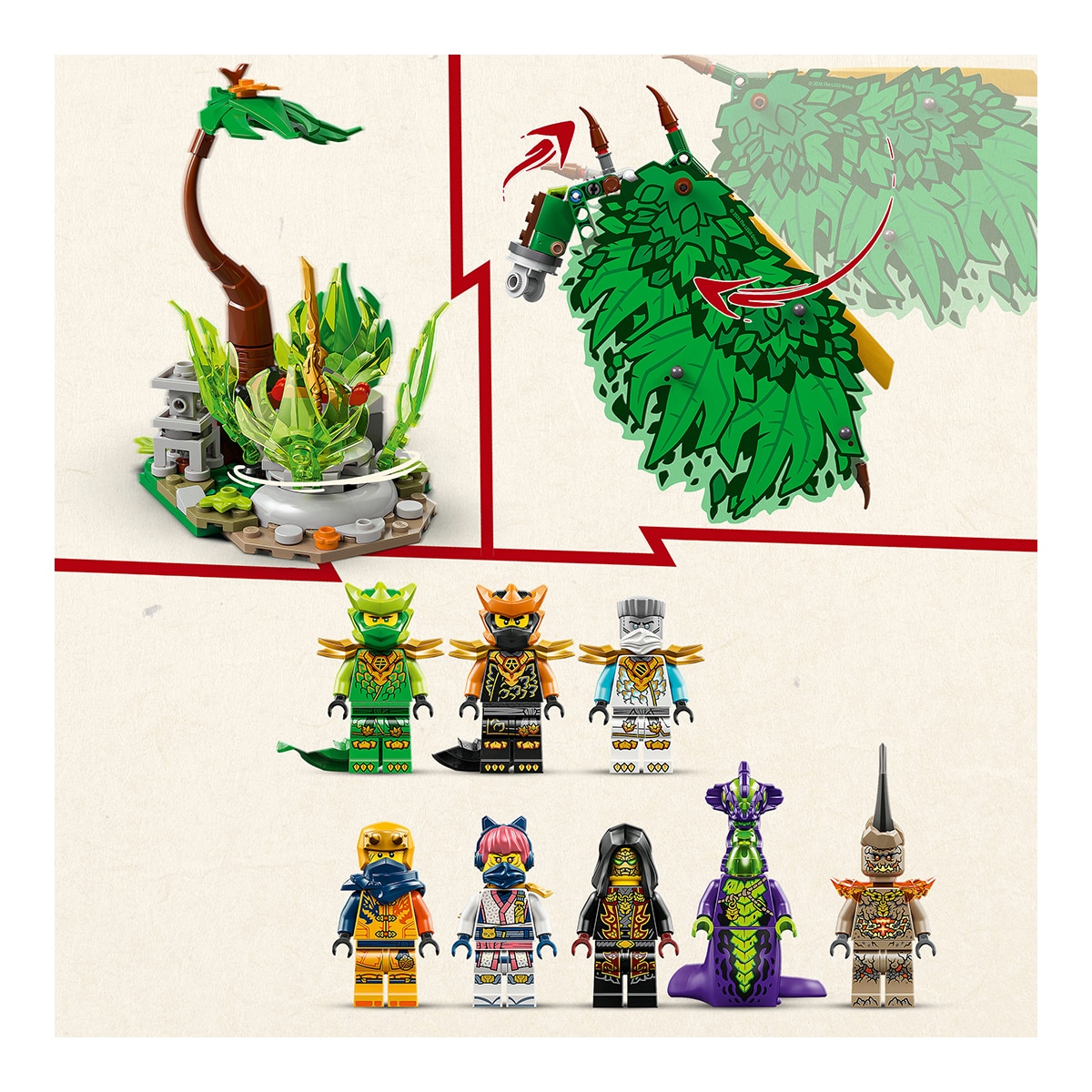 Juego de construcción Dragón de la Vida LEGO Ninjago - 71859 6