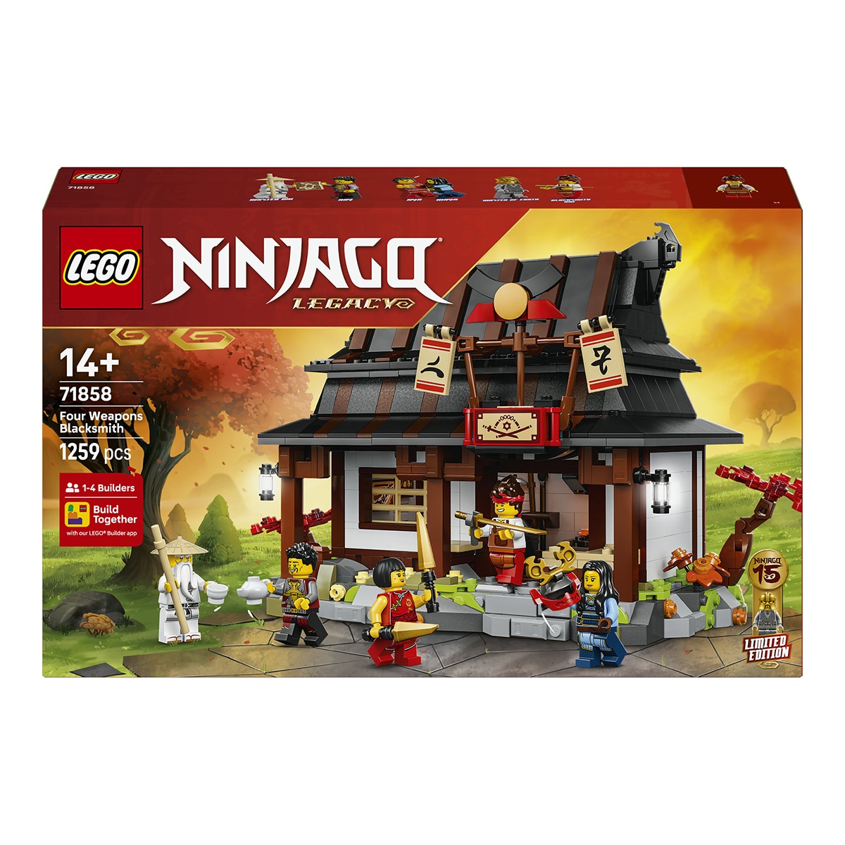 Imagem 0 de LEGO® NINJAGO® Ferreiro «Quatro Armas» – 15.º Aniversário