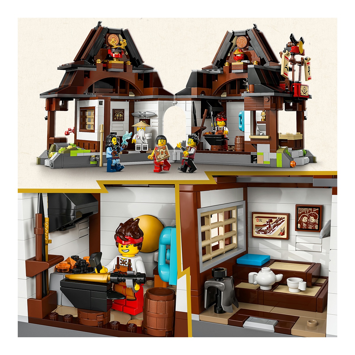 Juego de construcción Herrería Cuatro Armas: 15 Aniversario LEGO Ninjago - 71858 5