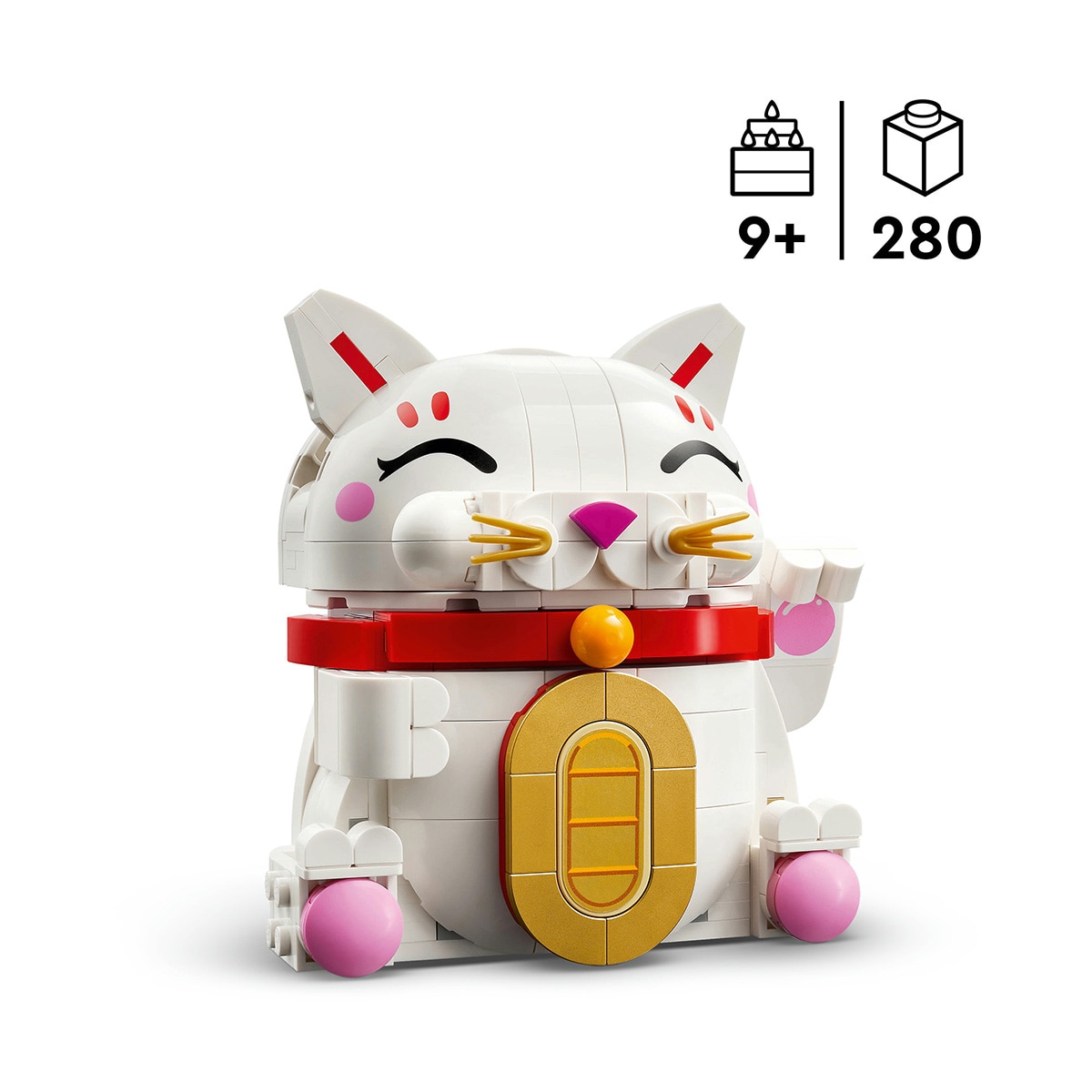 LEGO® Gato da Sorte – Kit de Construção com Peça de Boa Sorte 40813 4