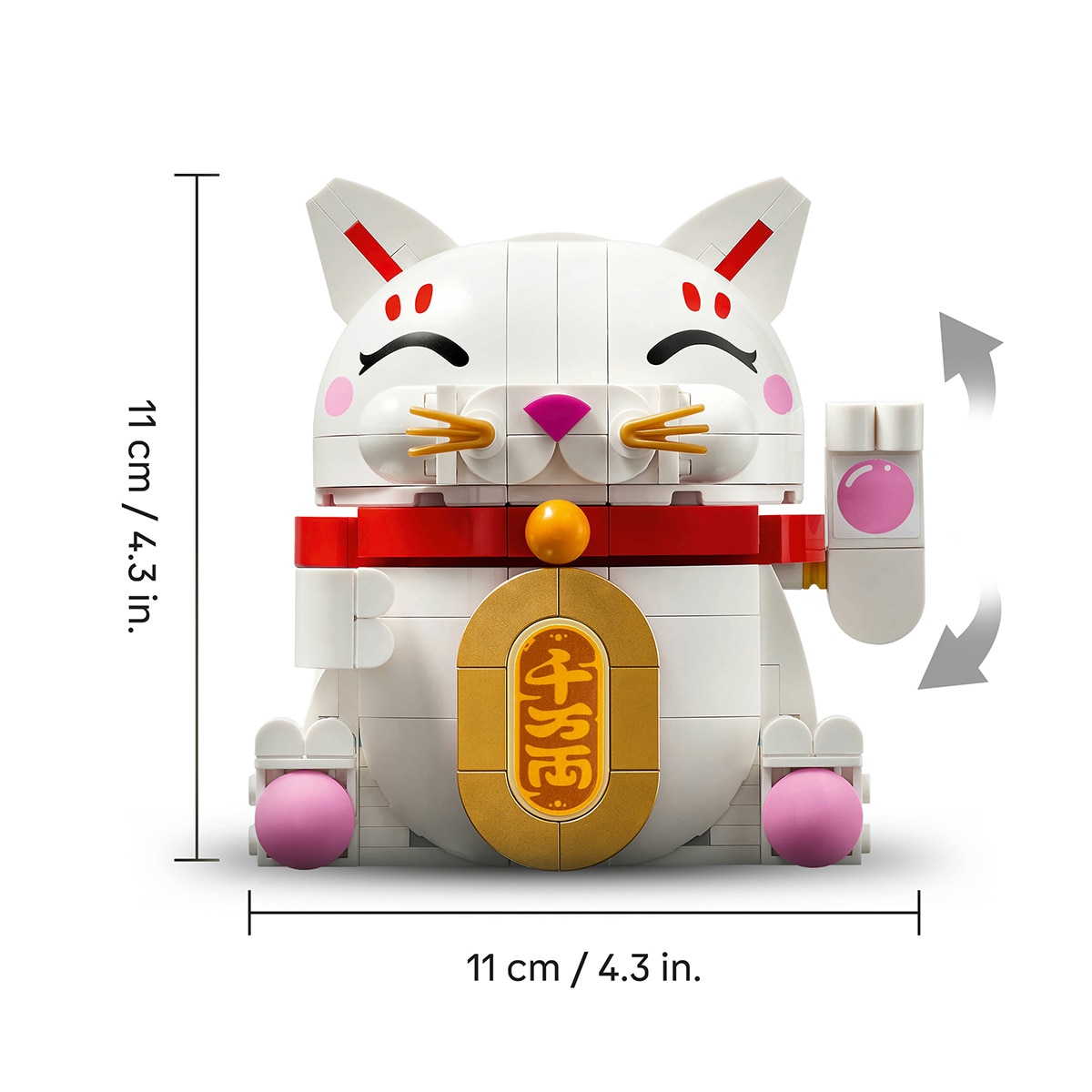 LEGO® Gato da Sorte – Kit de Construção com Peça de Boa Sorte 40813 6