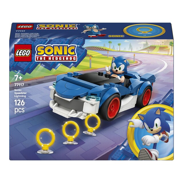 Imagen 0 de Juego de construcción Sonic: Speedster Lightning LEGO Sonic - 77117
