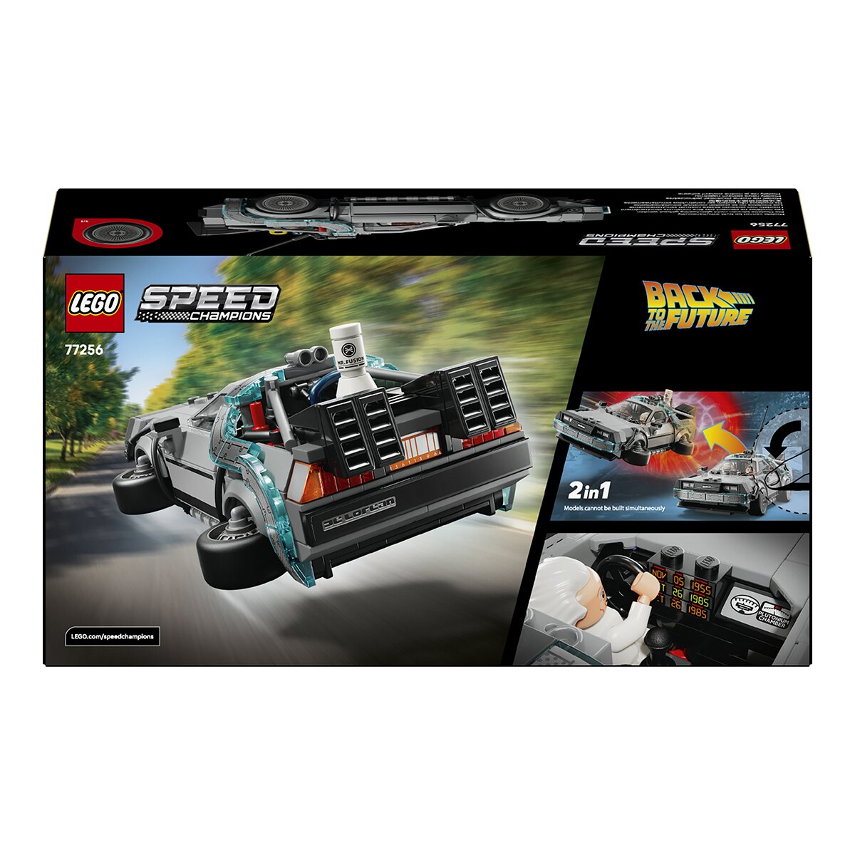 Juego de construcción Máquina del Tiempo de Regreso al Futuro LEGO Speed Champions - 77256 9