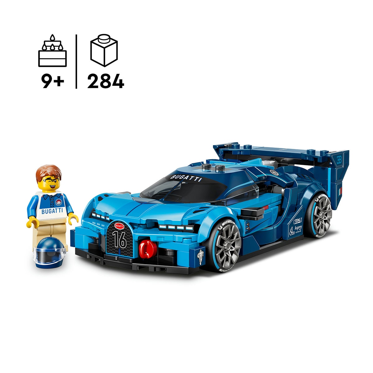 Juego de construcción Coche Hiperdeportivo Bugatti Vision GT LEGO Speed Champions - 77253 4
