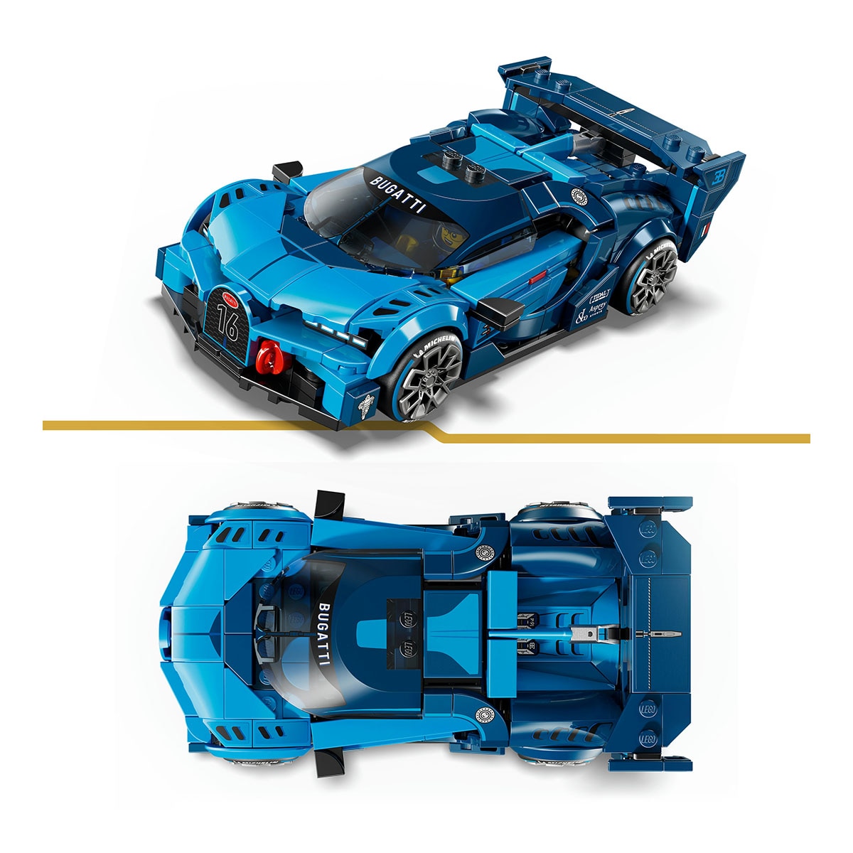 Juego de construcción Coche Hiperdeportivo Bugatti Vision GT LEGO Speed Champions - 77253 5