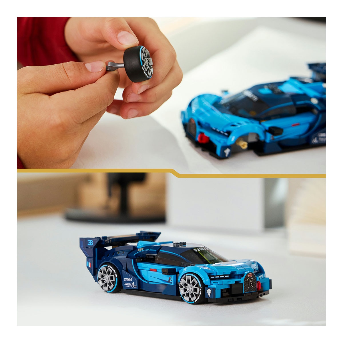 Juego de construcción Coche Hiperdeportivo Bugatti Vision GT LEGO Speed Champions - 77253 7