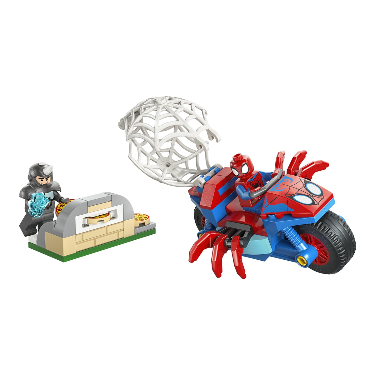 Juego de construcción Spidey en su Moto vs. Rino LEGO Spidey - 11206 8