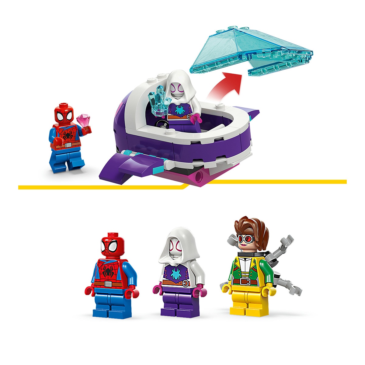 Imagen 5 de Juego de construcción Spidey: Vehículos Submarinos LEGO Spidey - 11207