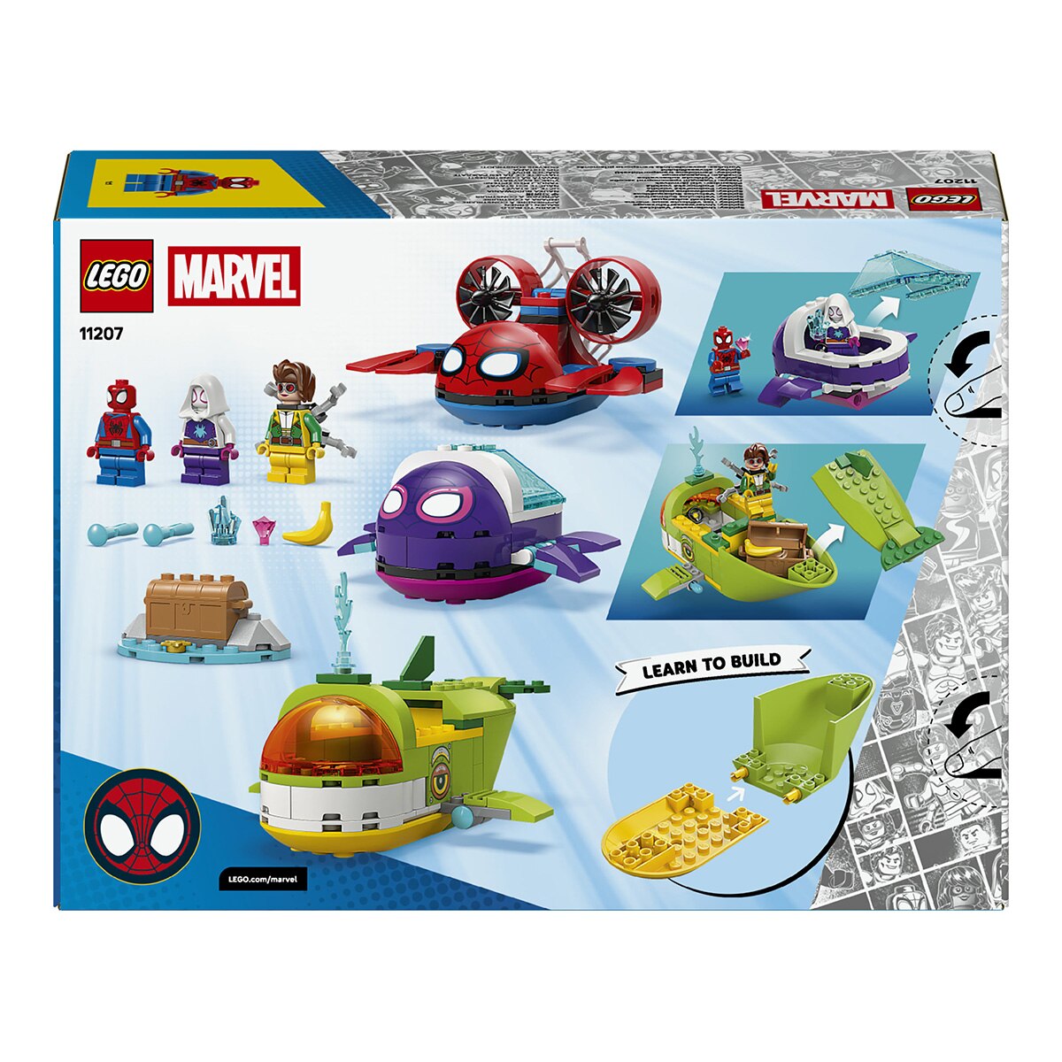 Imagen 8 de Juego de construcción Spidey: Vehículos Submarinos LEGO Spidey - 11207