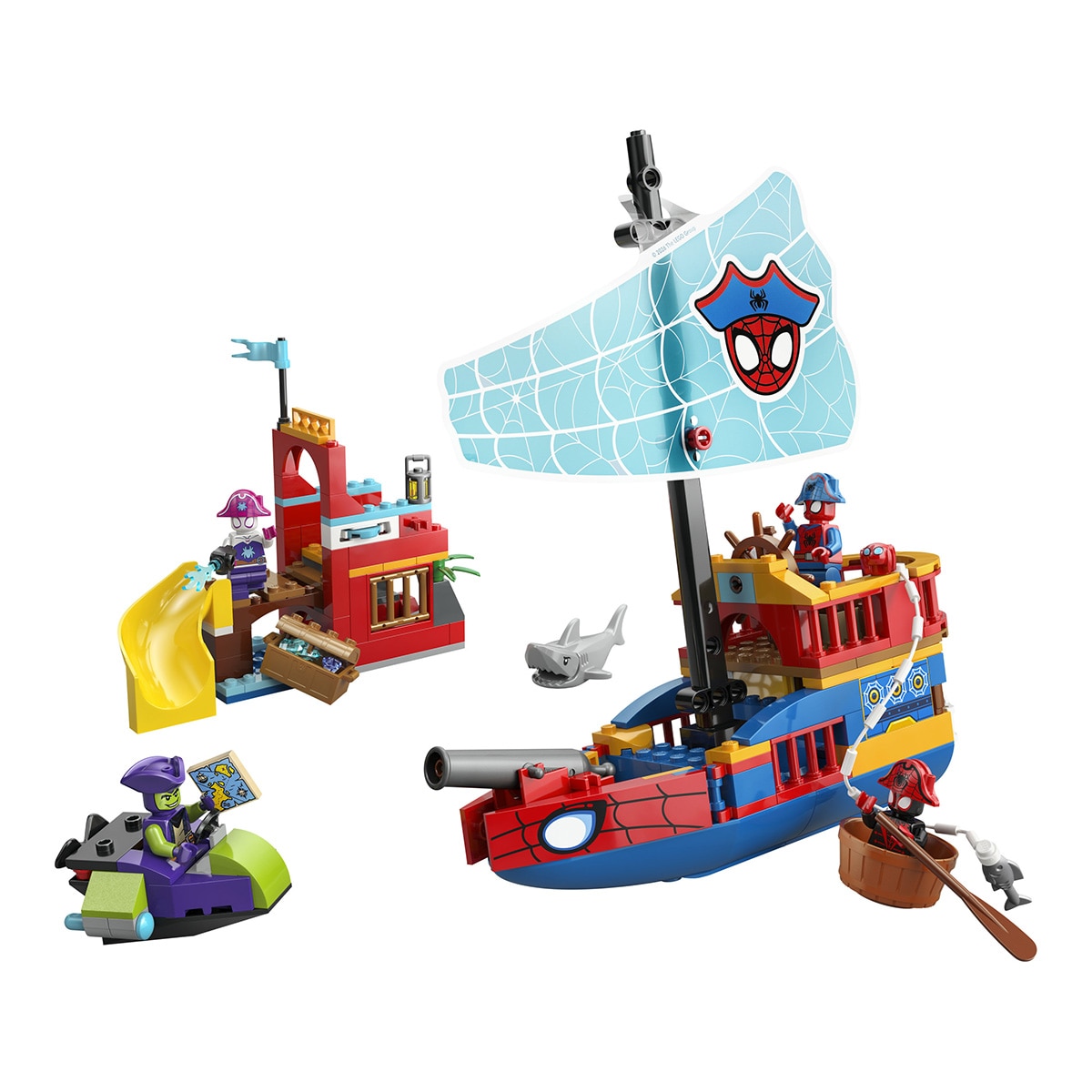 Imagen 7 de Juego de construcción Barco Pirata del Equipo Spidey LEGO Spidey - 11208