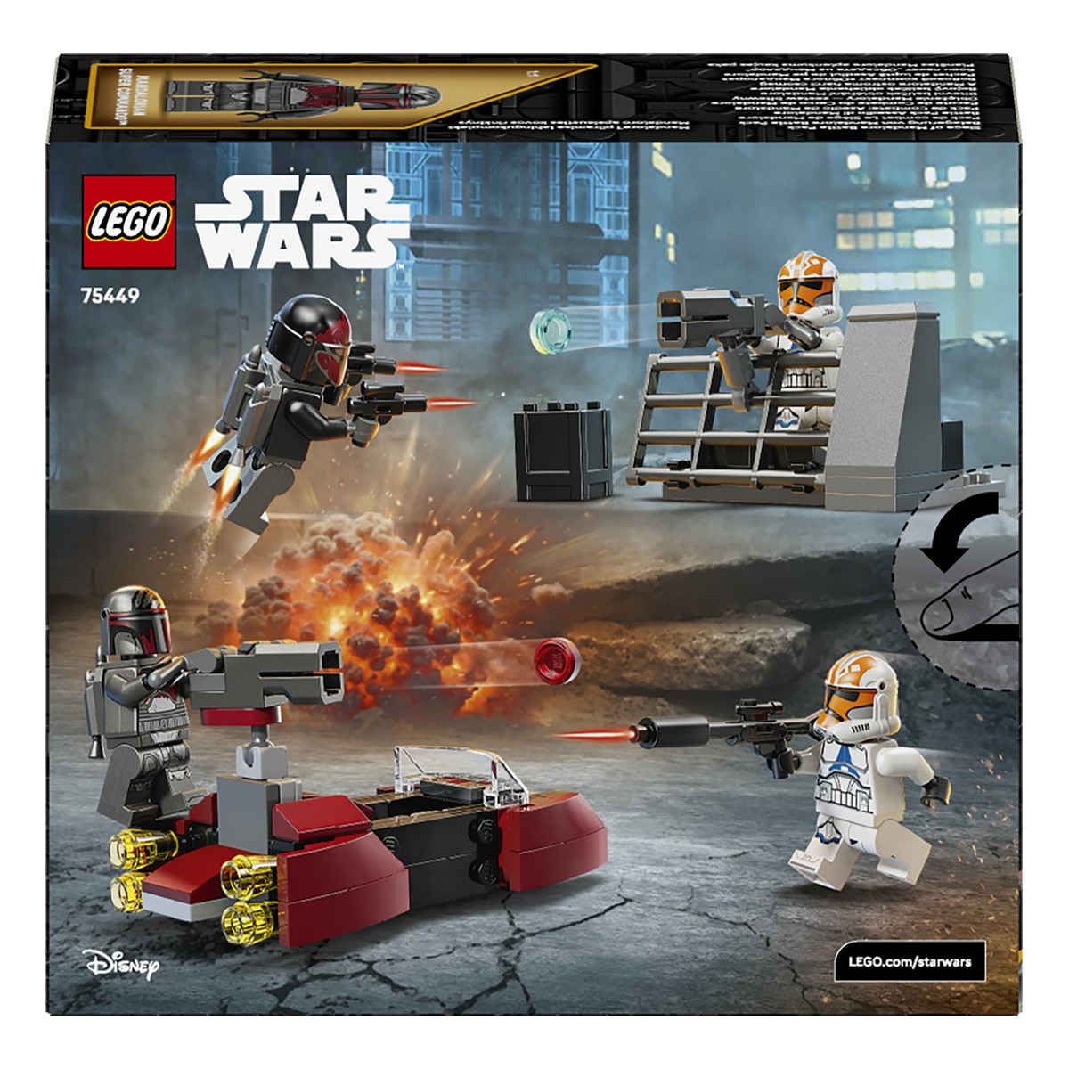 Juego de construcción Pack de Combate: Asedio de Mandalore LEGO Star Wars TM - 75449 9
