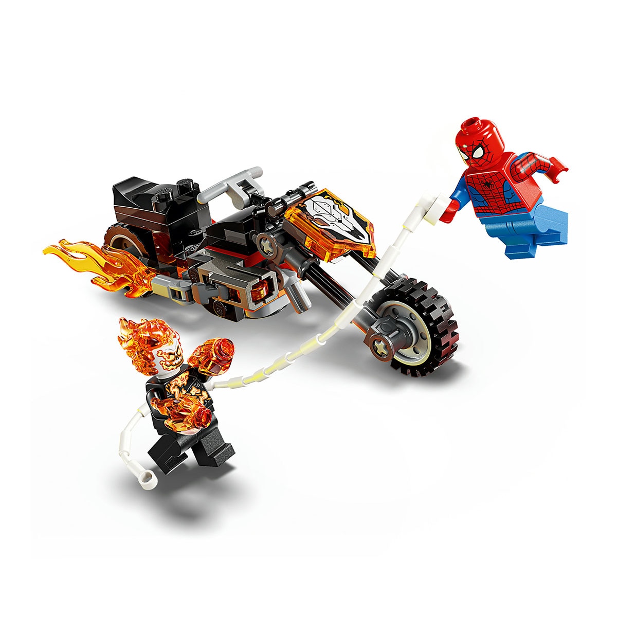 Juego de construcción Spider-Man vs. Moto del Motorista Fantasma LEGO Super Heroes Marvel - 76335 5