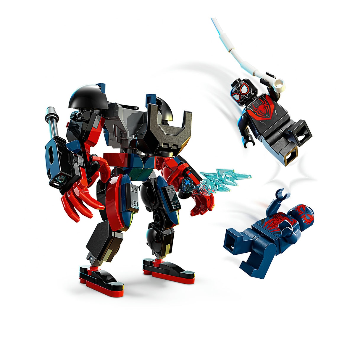 Juego de construcción Armadura Robótica de Miles Morales vs. Spider-Man 2099 LEGO Super Heroes Marvel - 76337 5