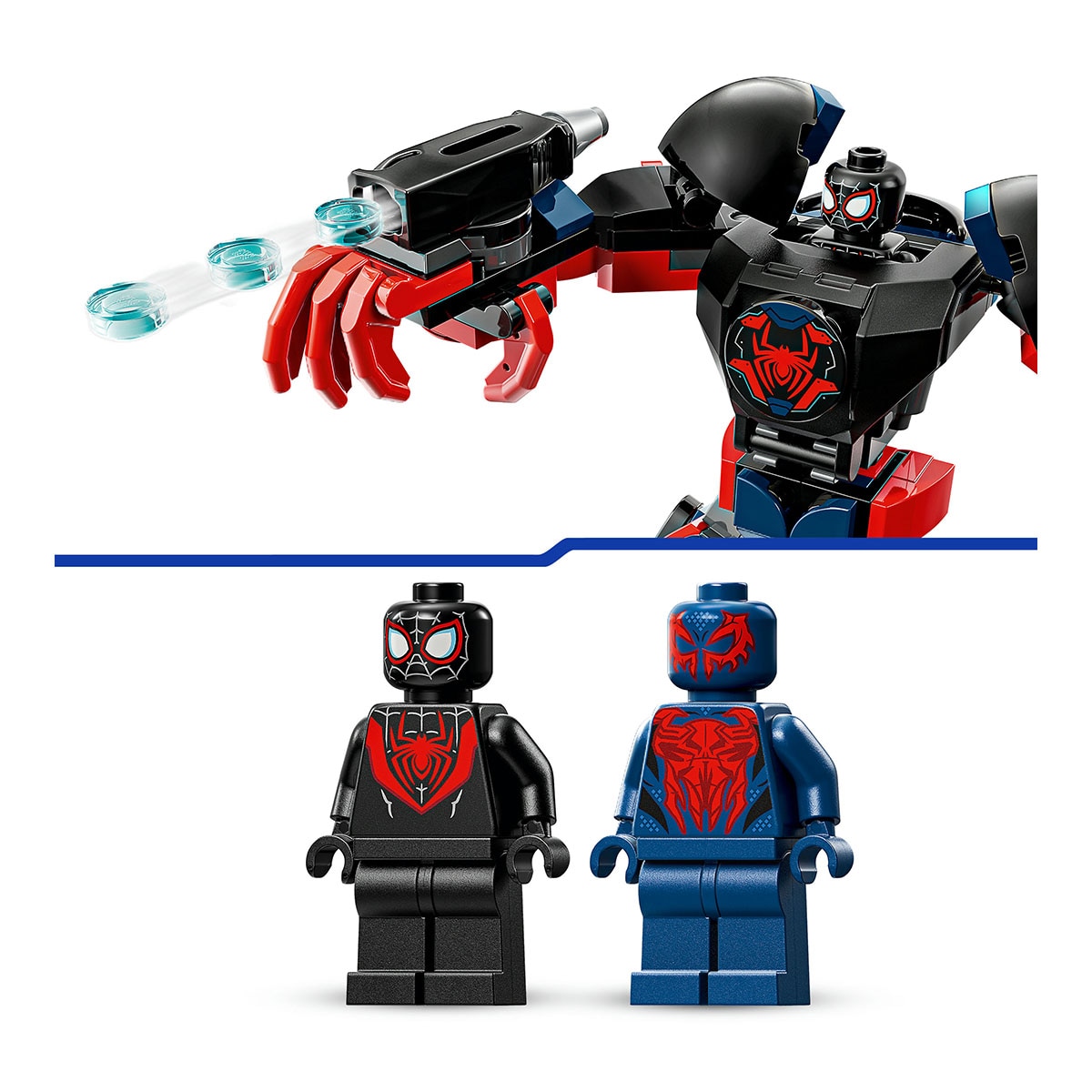 Juego de construcción Armadura Robótica de Miles Morales vs. Spider-Man 2099 LEGO Super Heroes Marvel - 76337 6