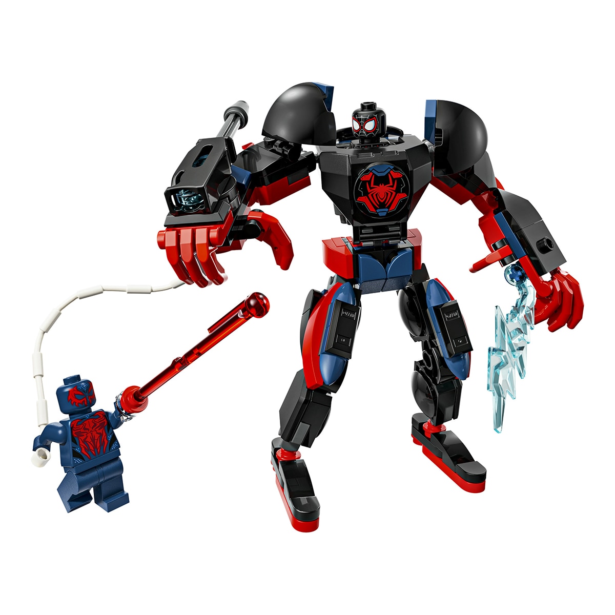 Juego de construcción Armadura Robótica de Miles Morales vs. Spider-Man 2099 LEGO Super Heroes Marvel - 76337 8
