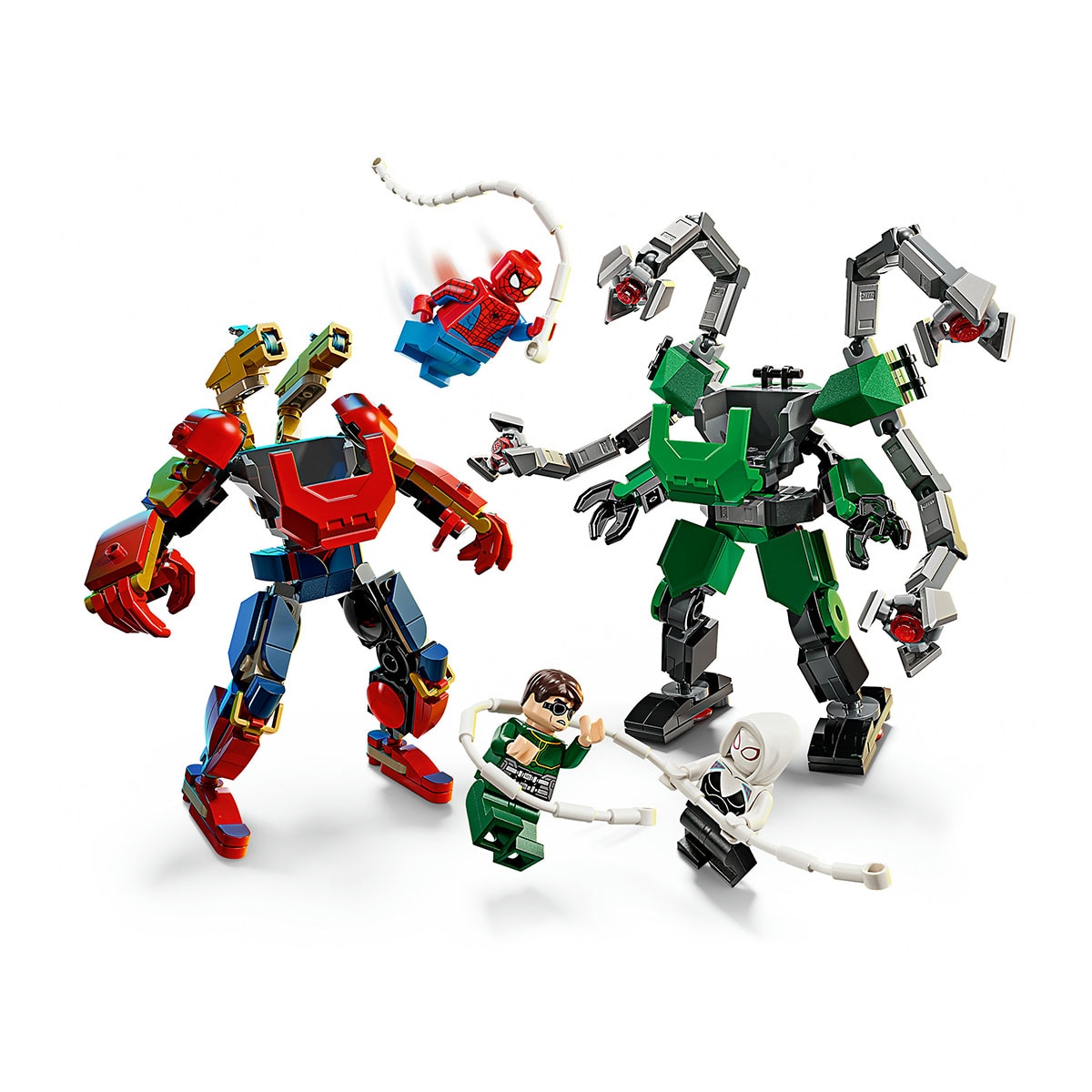 Juego de construcción Batalla de Armaduras Robóticas: Spider-Man vs. Doc Ock LEGO Super Heroes Marvel - 76338 5